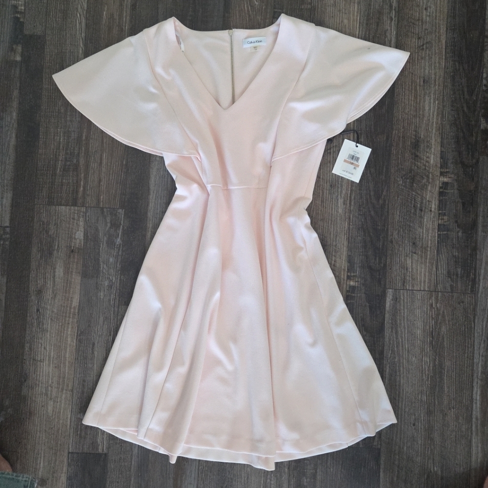 Calvin Klein Petits Spring Dress Sz 12P MSRP $134